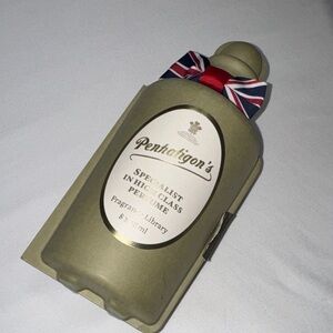 Penhaligon's Gold Bottle with Red, White & Blue Bow